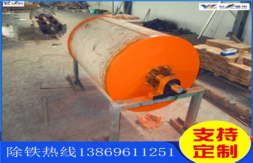 山東永磁滾筒磁塊安裝