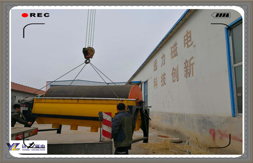 永磁筒式磁選機(jī)，玉林永磁筒式磁選機(jī)_磁鐵如何分布_玉林永磁筒式磁選機(jī)不吸鐵如何處理