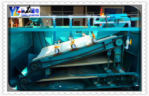 平板磁選機(jī)，四川TLGP-1220平板磁選機(jī)的構(gòu)造磁鐵排列磁系圖_四川TLGP-1220平板磁選機(jī)的構(gòu)造工作原理_選礦規(guī)格參數(shù)及執(zhí)行標(biāo)準(zhǔn) 
