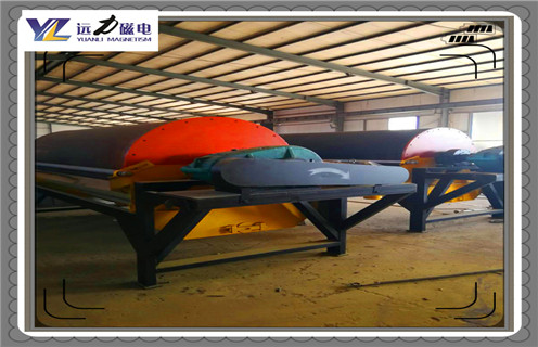 永磁筒式磁選機(jī)，CTB-918無(wú)錫永磁筒式磁選機(jī)品牌_磁鐵如何分布_CTB-918無(wú)錫永磁筒式磁選機(jī)品牌不吸鐵如何處理