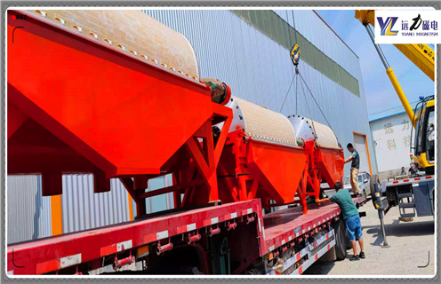 永磁筒式磁選機，CTS-924云南永磁筒式磁選機_磁鐵如何分布_CTS-924云南永磁筒式磁選機不吸鐵如何處理