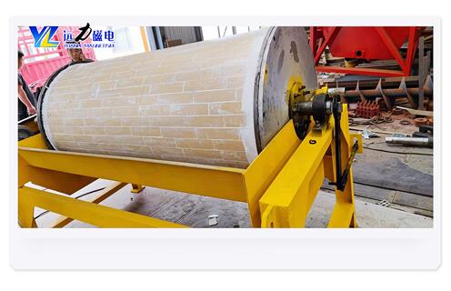 半逆流式磁選機(jī)，河北半逆流式磁選機(jī)_結(jié)構(gòu)工作原理圖_河北半逆流式磁選機(jī)如何調(diào)整及工藝流程圖