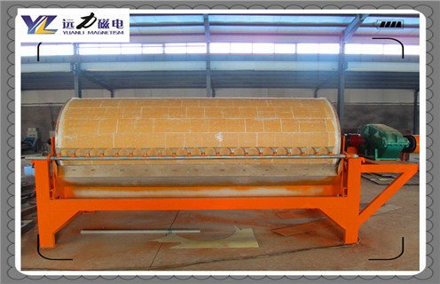 半逆流磁選機(jī)，選礦生產(chǎn)離不開(kāi)半逆流式磁選機(jī)_結(jié)構(gòu)工作原理圖_選礦生產(chǎn)離不開(kāi)半逆流式磁選機(jī)如何調(diào)整及工藝流程圖