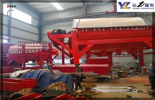 永磁濕式磁選機，新疆永磁濕式磁選機_釩鈦鐵礦新疆永磁濕式磁選機型號參數及磁場強度