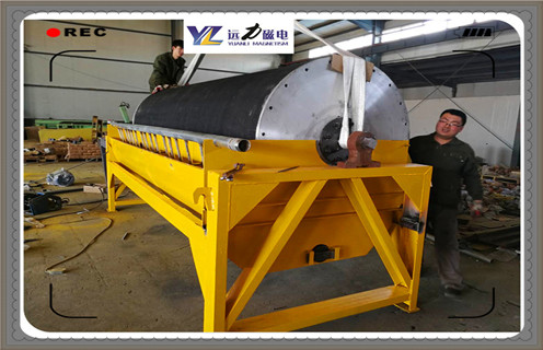 半逆流濕式磁選機，河北半逆流濕式磁選機_釩鈦鐵礦河北半逆流濕式磁選機型號參數(shù)及磁場強度