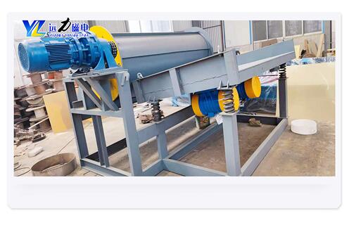 永磁筒式磁選機(jī)，江西永磁筒式磁選機(jī)結(jié)構(gòu)_江西永磁筒式磁選機(jī)結(jié)構(gòu)設(shè)備質(zhì)量不吸鐵如何處理