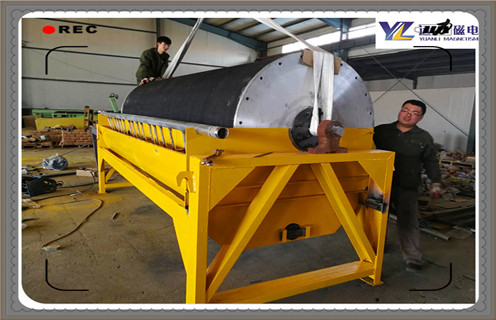 山東永磁磁選機(jī)，山東永磁鼓式磁選機(jī)_遠(yuǎn)力為您講述山東永磁鼓式磁選機(jī)磁場分布圖