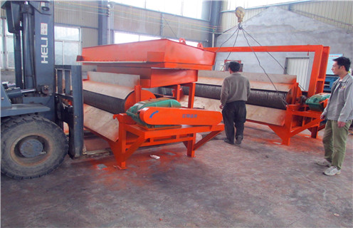 半逆流濕式磁選機，河北半逆流濕式磁選機_小型河北半逆流濕式磁選機_河北半逆流濕式磁選機視頻價格 