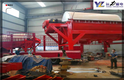 濕式磁選機，重慶錳礦濕式磁選機_合理選購山西磁性物干式磁選機_遠力磁電生產(chǎn)廠家