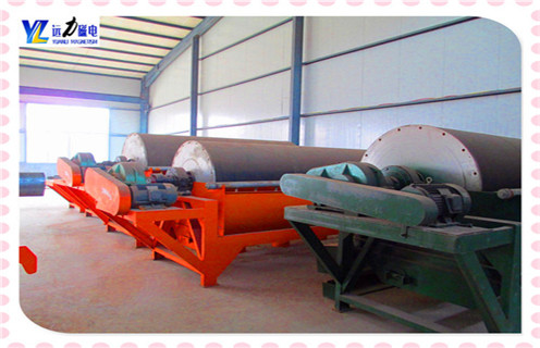 永磁濕式磁選機(jī)，四川永磁濕式磁選機(jī)_遠(yuǎn)力四川永磁濕式磁選機(jī)的結(jié)構(gòu)磁場(chǎng)分布圖 
